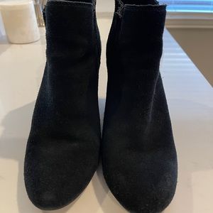 Dolce Vita black suede booties